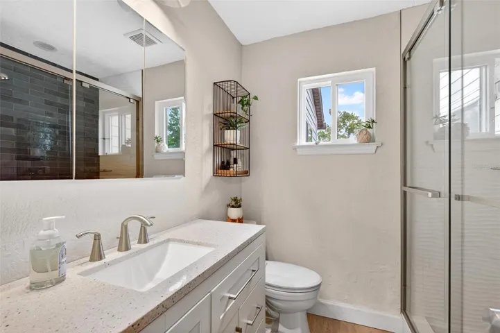 Primary Bathroom with beautiful shower