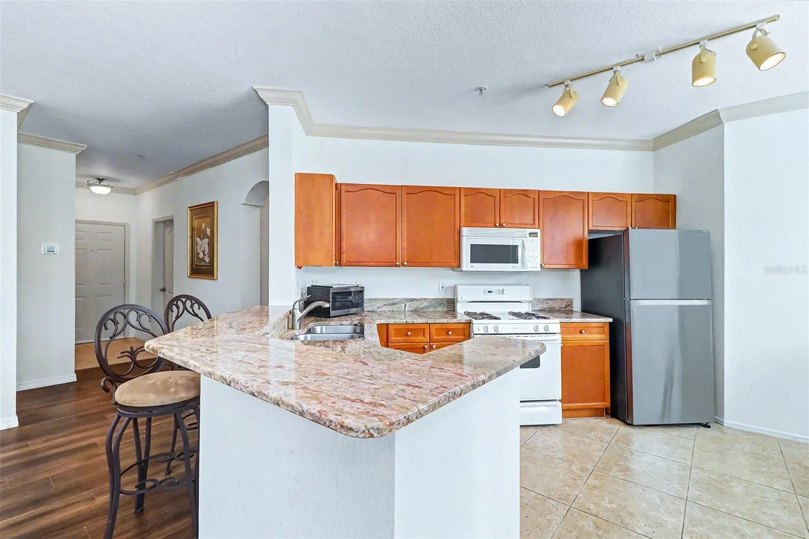Kitchen view 1