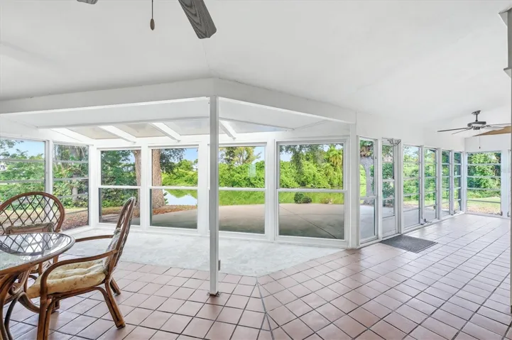 Venice Gardens Lakefront Home with Expansive Florida Room
