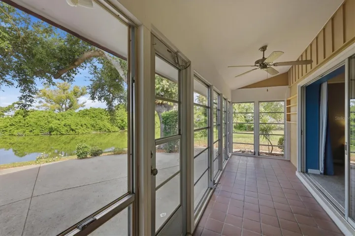 Venice Gardens Lakefront Home with Expansive Florida Room