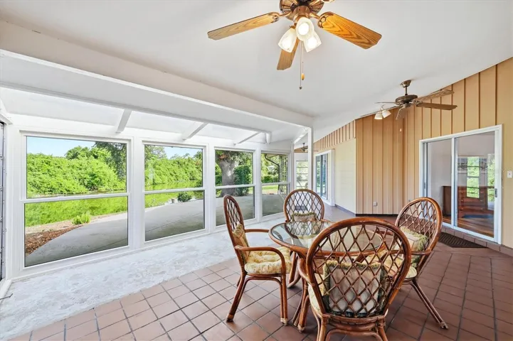 Venice Gardens Lakefront Home with Expansive Florida Room