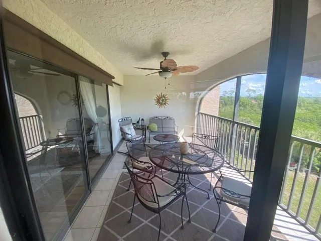 Screened lanai