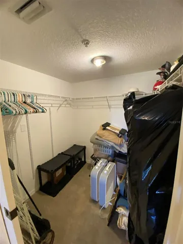 Primary closet