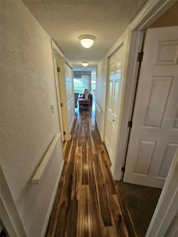 Hall to the beds and baths