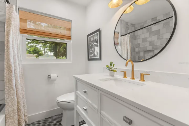 Upgraded Bathroom