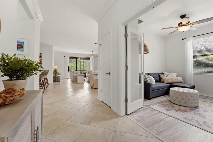Hallway/flex room