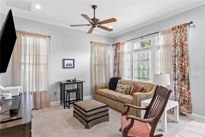 The mother-in-law living room space