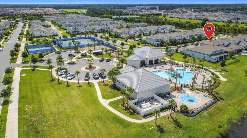 2 minute walk to community amenities