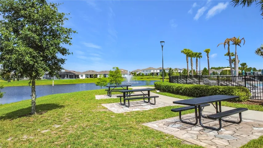Picnic Area by the lake
