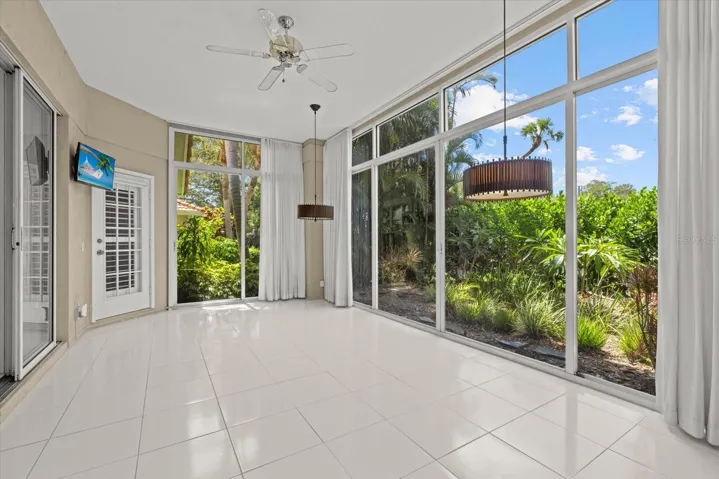 Private Backyard from Florida Room