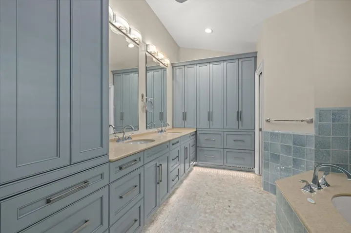 Huge storage in the wall of Cabinetry