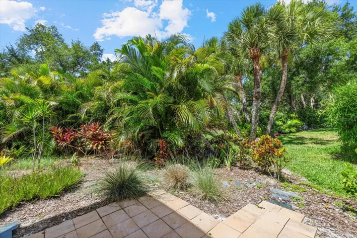Side Patio for Grilling