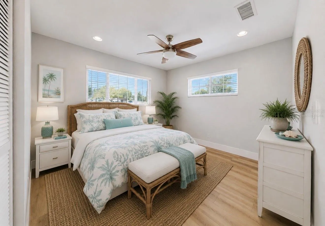 Bedroom 2, Virtually Staged
