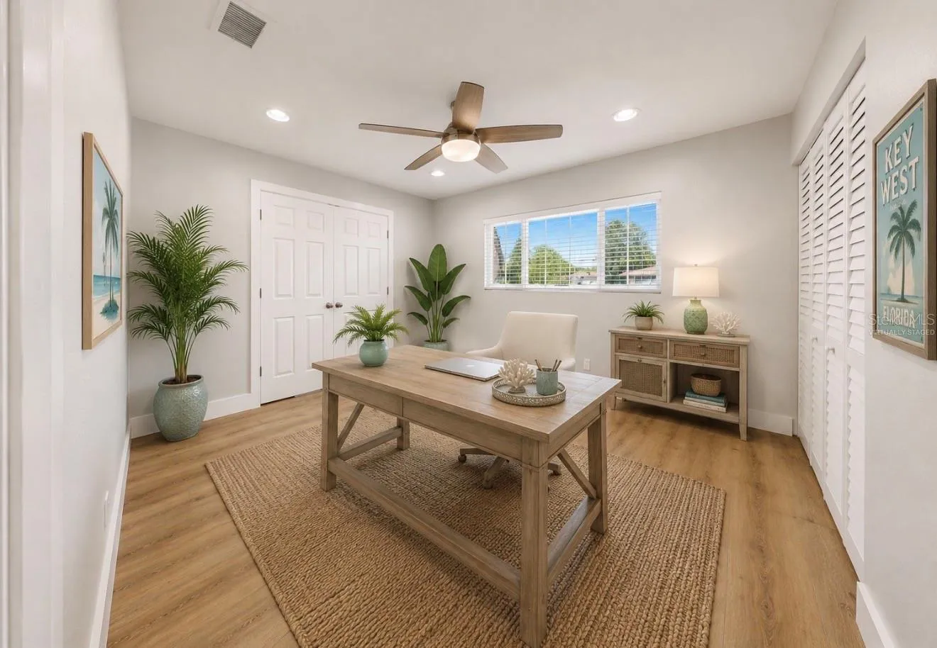 Office, Virtually Staged