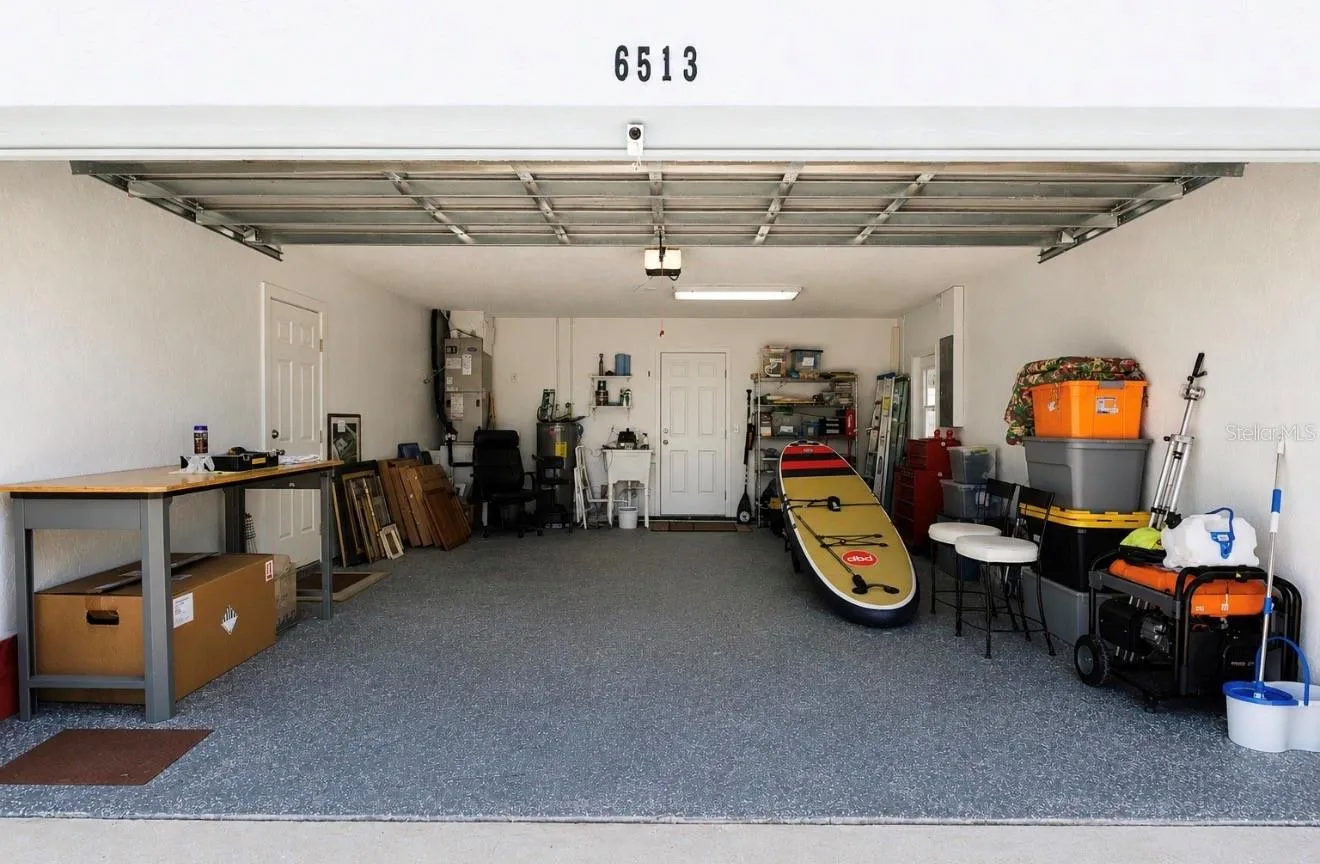 Double Car Garage with Plenty of Space in between