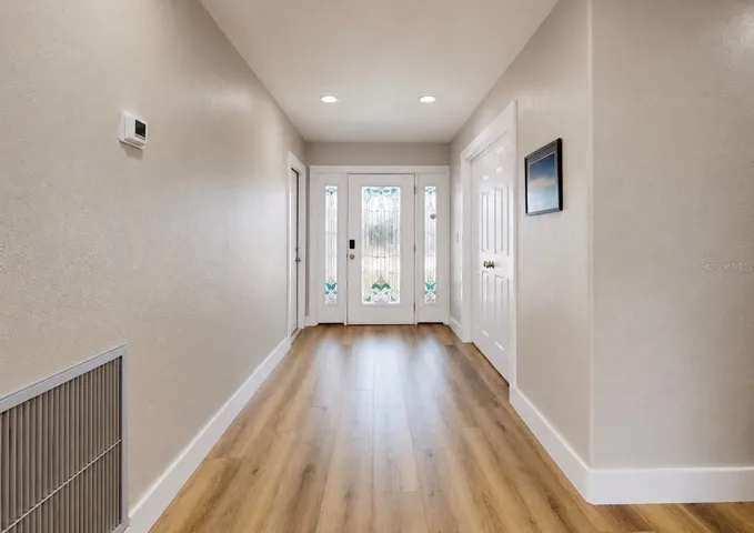 Front Door, Office Doors to the Right