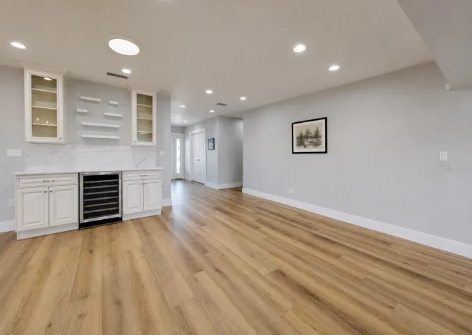 Bar with Wine Fridge