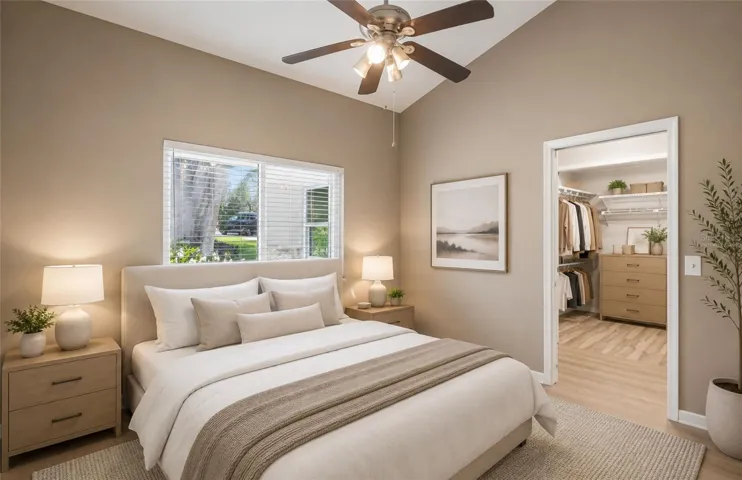 Virtually Staged Bedroom 2