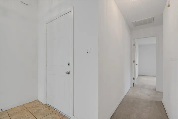 Looking down hall. to Bedroom 3