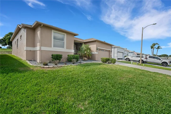 Front yard - southwest side