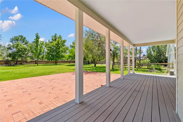 Rear Porch