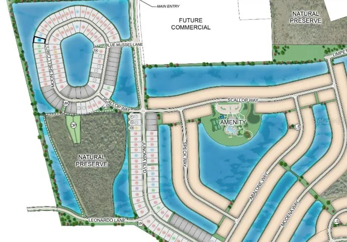 621 Moon Shell Circle Site Plan