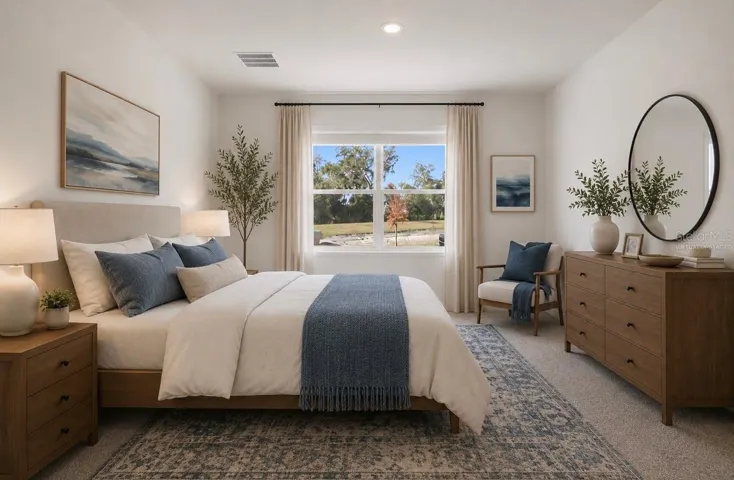 Primary Bedroom - Virtually Staged