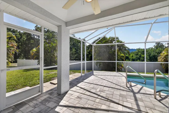 Pool/back patio