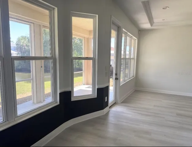 Empty Eat-in Kitchen