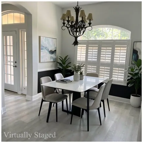 Virtually Staged Flex Room