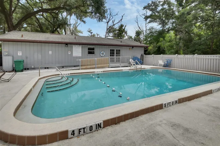 Community pool and clubhouse.