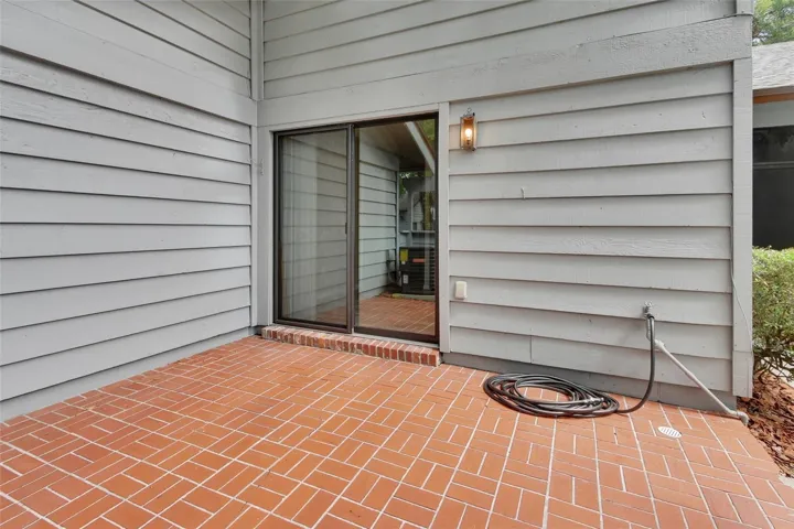 Front patio.