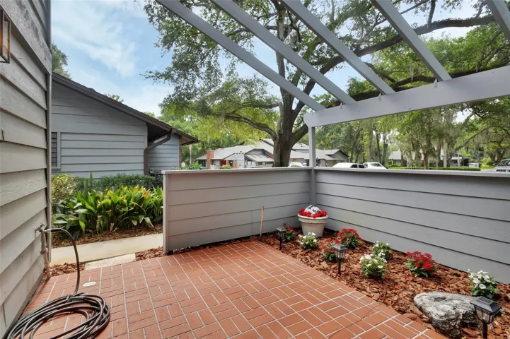 Front Patio.