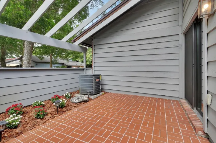 Front patio.