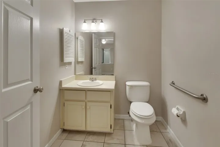 Guest bathroom downstairs.