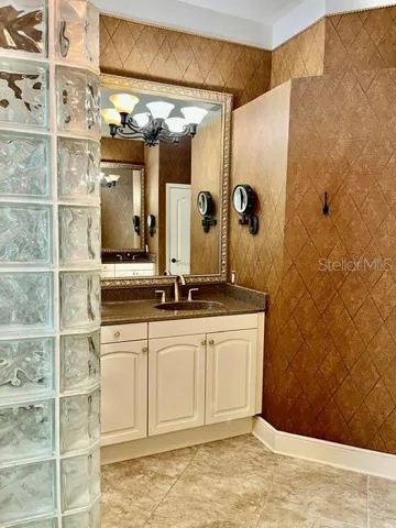 Primary bathroom cabinet 2