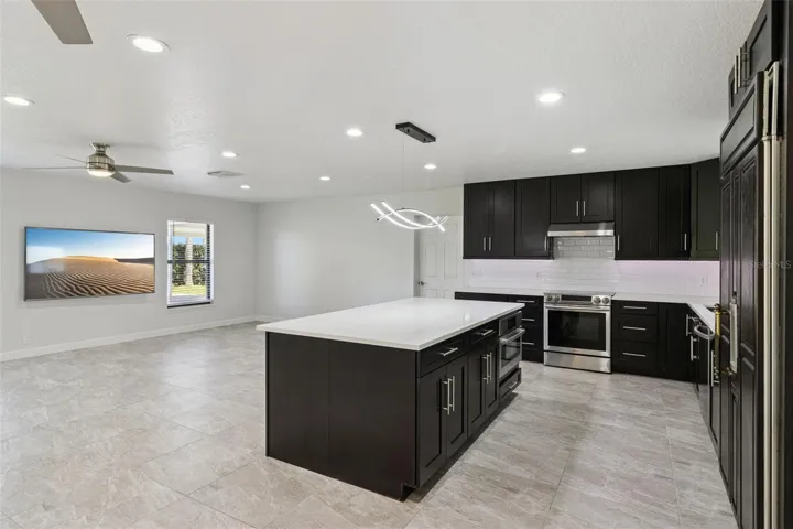 open floor plan