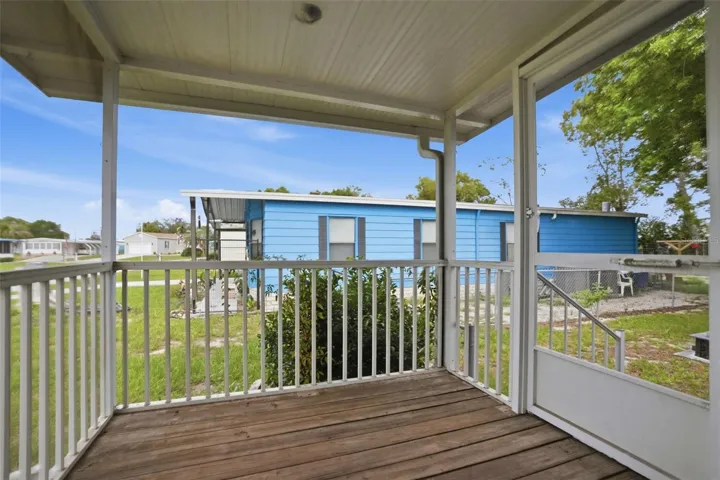 Screened Deck