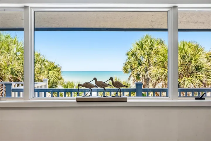 Study/Office on upper level has outstanding Gulf views