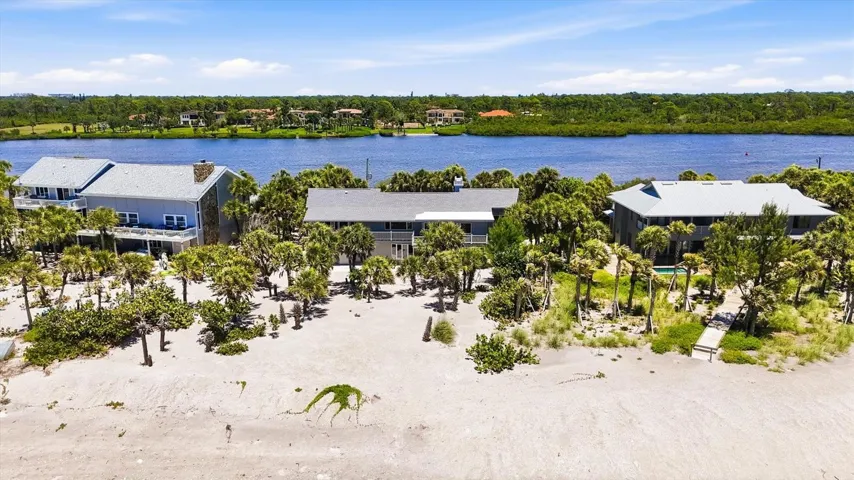Views of backyard from the Gulf