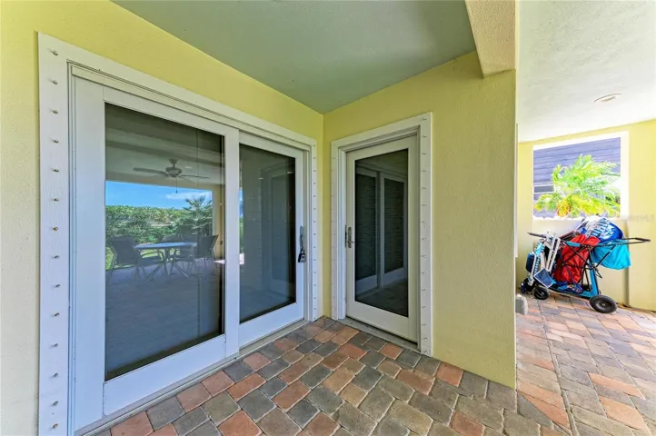 FRONT PORCH ENTRY FROM GULF