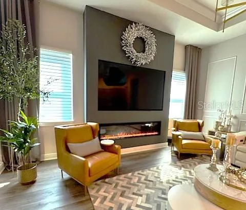 electric fireplace