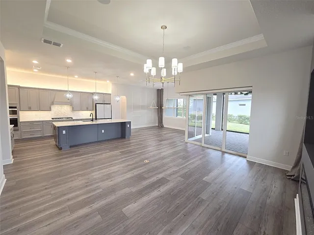 open floor plan
