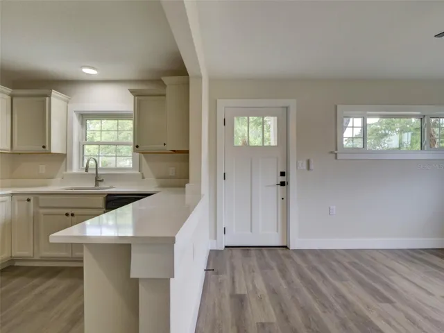 Entry to the family room