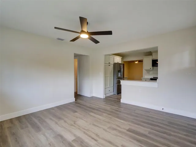 Family room to kitchen