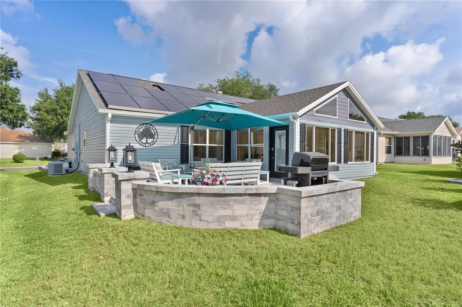 20 x 22 Patio with grilling area