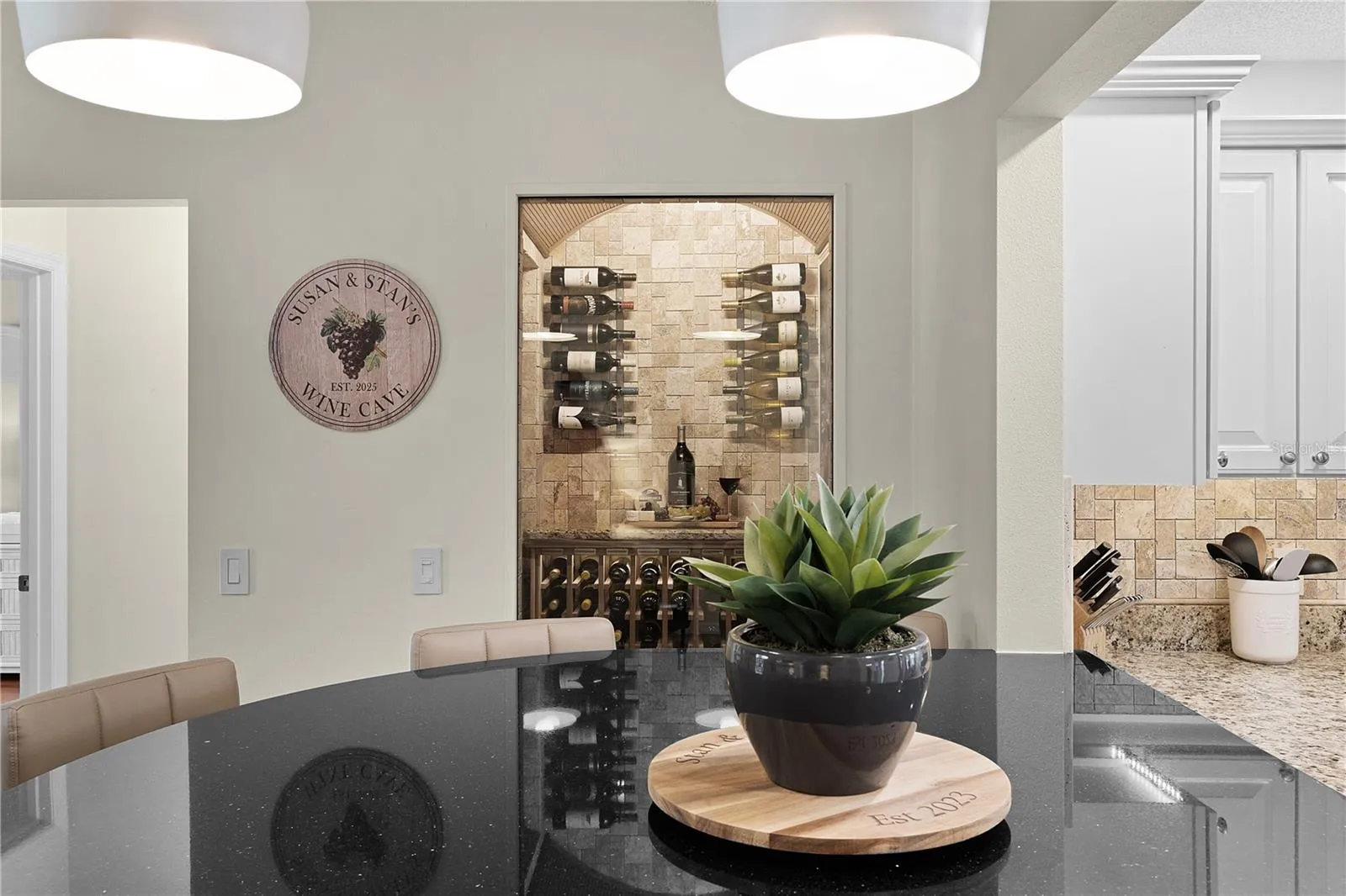 Custom Entertaining area