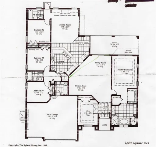 Floor plan, but is flipped.