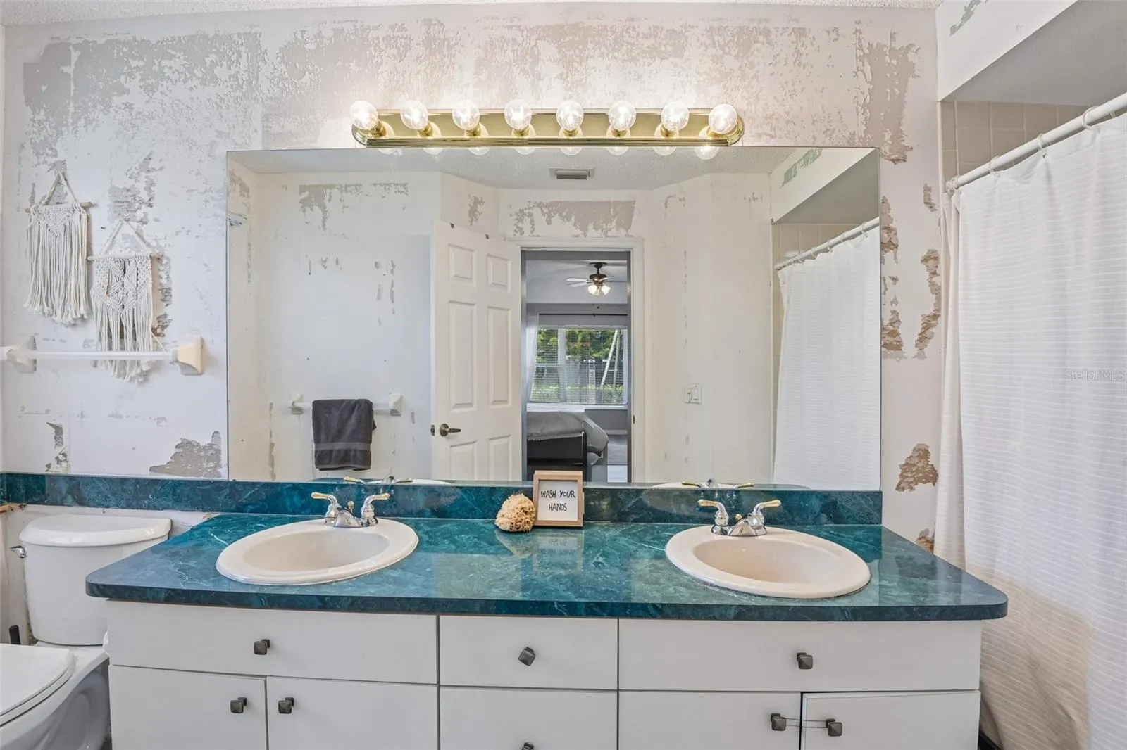 Primary bath is a blank canvas for your vision