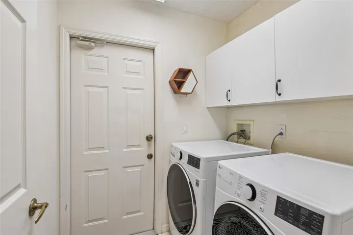Dedicated laundry room